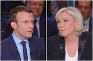 Macron et Lepen 